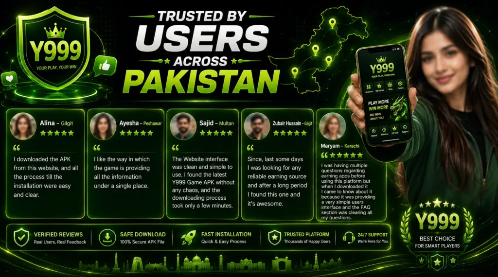 Trusted by Users Across Pakistan