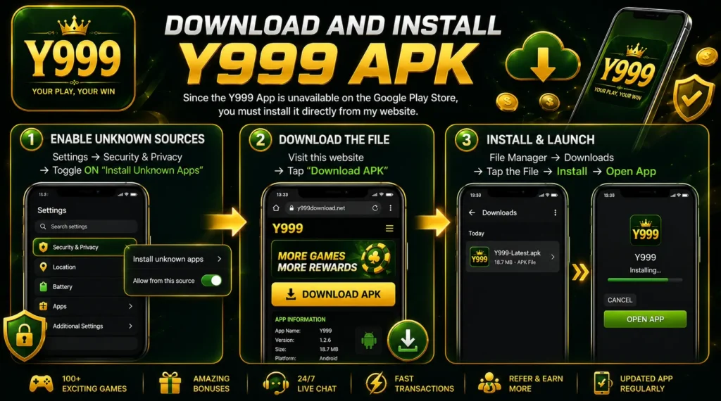 Y999 - Download and Install