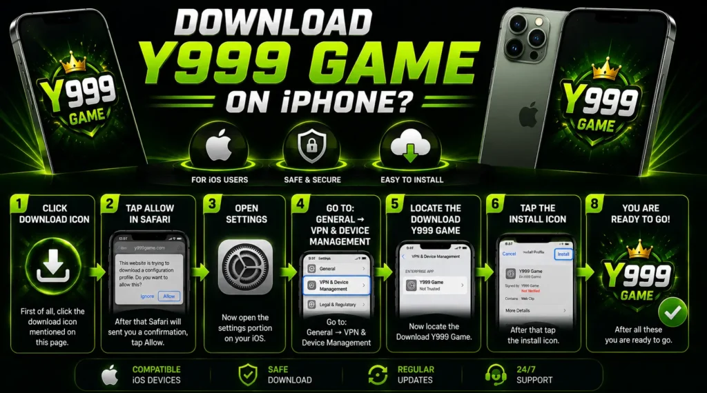 Y999 Game Download on iOS