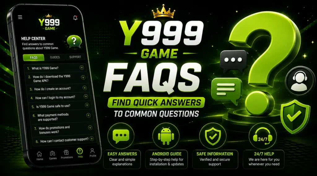 Y999 Game FAQs