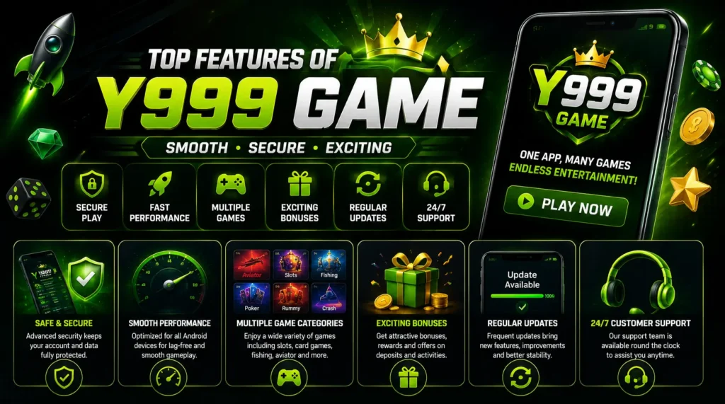 Y999 Game Features