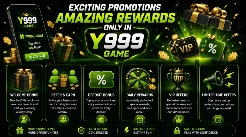 Y999 Game Promotions